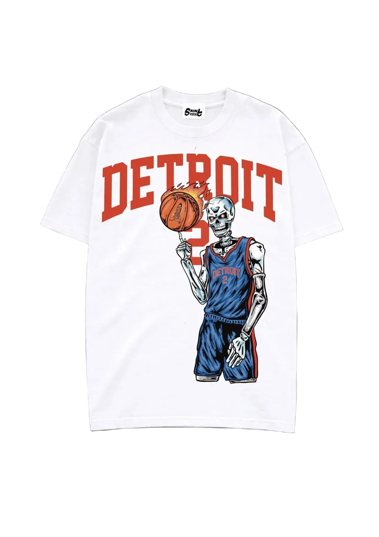 Motor City Mascot (white)